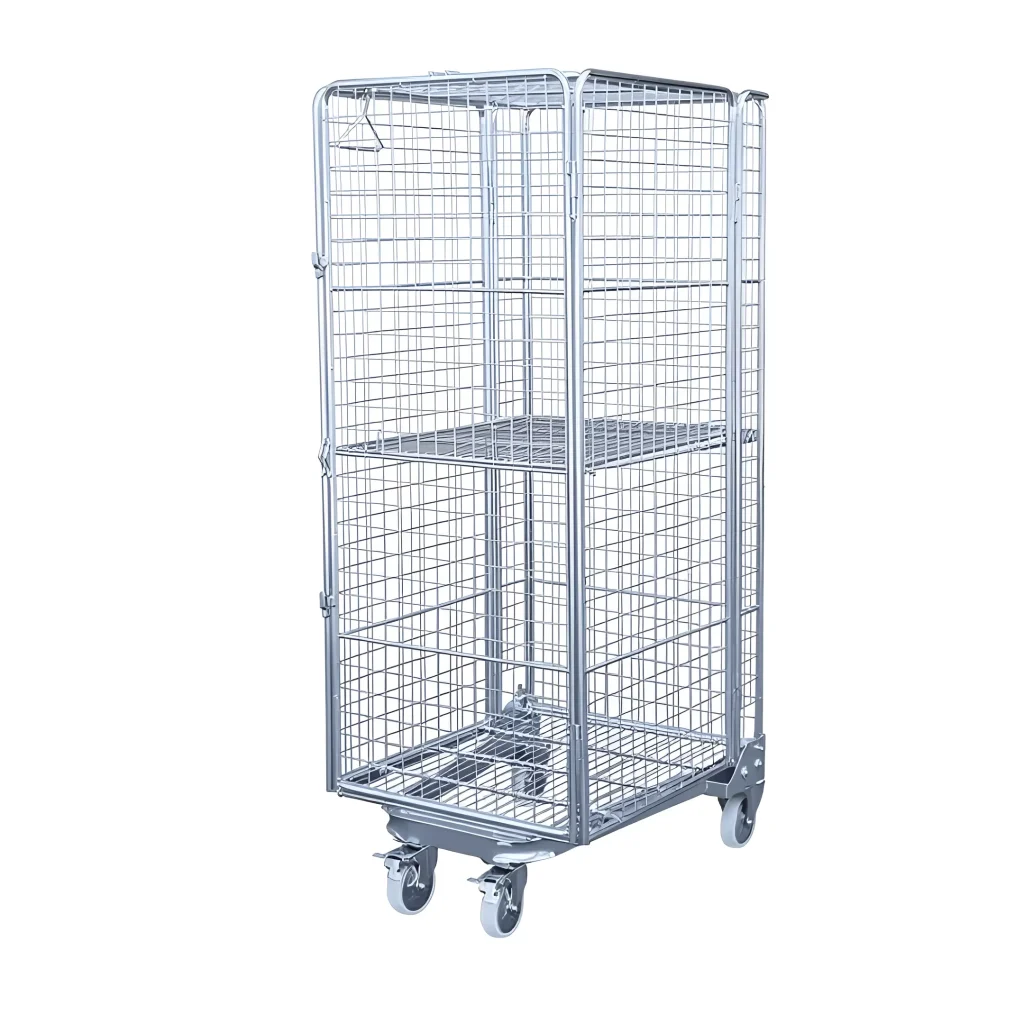 Cage Trolleys are one of the most useful equipment in hypermarkets, warehouses, storage facilities etc.