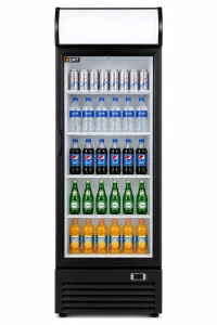 Single Door Upright Glass Door Chiller